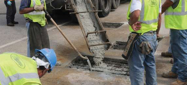 Concrete pumping Milford on sea